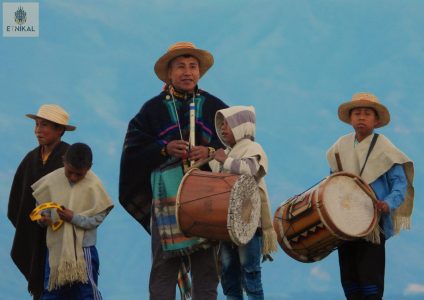 Ritual Mayor Sek Buy: Pueblo Nasa del Territorio Nxun Cxhab (Tumburao, Silvia, Cauca, Colombia).
